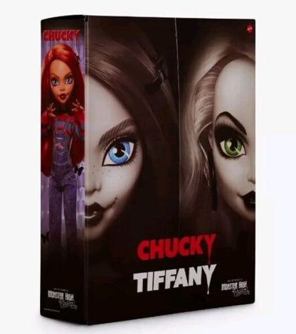 Mattel Skullector Monster High Bride of Chucky Tiffany Doll Set 2 Pack Gift Idea