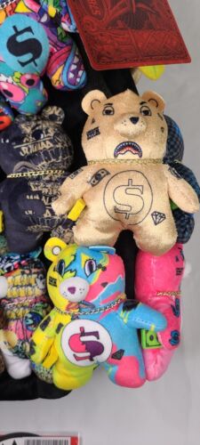 Sprayground Pack Of Real Plush Bears Runway Piece Backpack 40+ Bears SUPER RARE!