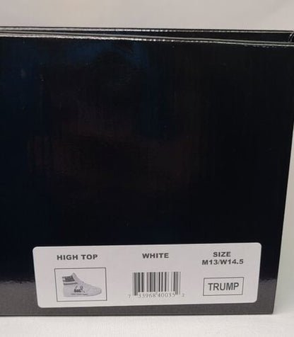 Donald Trump FIGHT FIGHT FIGHT High Top Sneakers | Size 13 | LIMITED To 5000 🔥