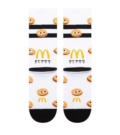 Crocs x Hamburglar McDonald's Socks | Size S/M | Silly Odd Socks Great Gift!