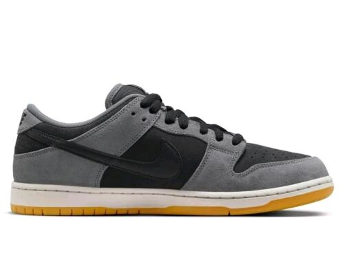 Nike SB Dunk Low Pro Dark Smoke Grey | Mens Sz 12 | Gum Bottom + 2 Laces 🔥🔥