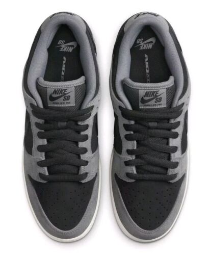 Nike SB Dunk Low Pro Dark Smoke Grey | Mens Sz 12 | Gum Bottom + 2 Laces 🔥🔥
