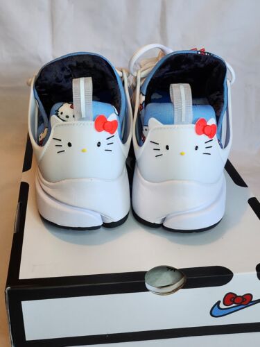 Nike X Sanrio Hello Kitty Air Presto QS Mens Size 12 University Blue Black White