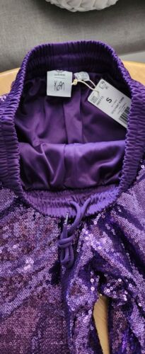 Adidas x KoRn Purple Sequin Track Pants | Size SMALL | NWT 30th Anniversary 🔥