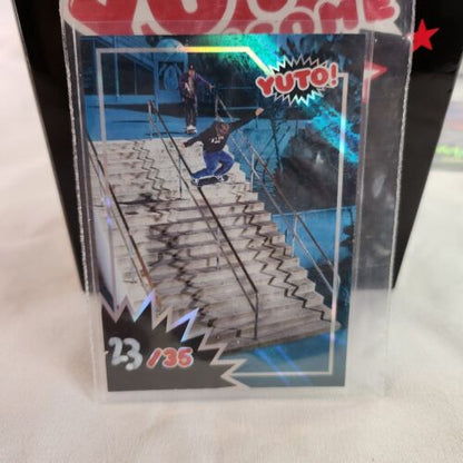 ABD Collectibles Yuto Horigome Quickstrike #23/35 Blue Lava Holofoil RaRe