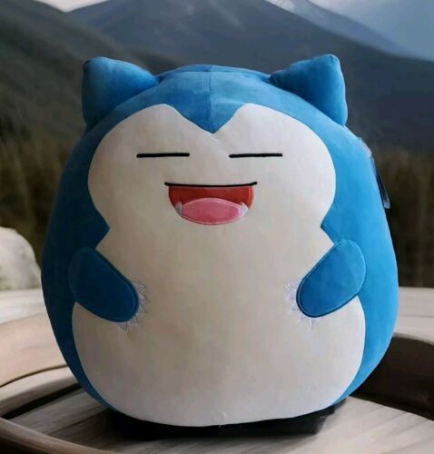 Squishmallows x Pokémon Snorlax Plush Toy 20" BRAND NEW! Super Big & Collectible