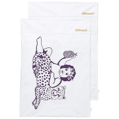 Vans x Alltimers PILLOW CASE SET | 2 Pack | NWT Gold Embroidered! (Not A Shirt!)