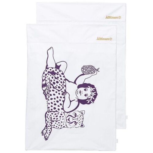 Vans x Alltimers PILLOW CASE SET | 2 Pack | NWT Gold Embroidered! (Not A Shirt!)