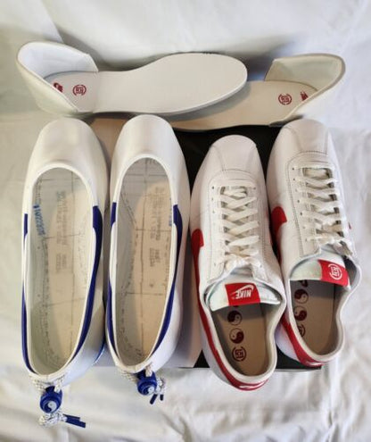 Nike x Clot Cortez SP Forrest Gump Mens Size 13 - Red White Blue 3 Shoes in 1