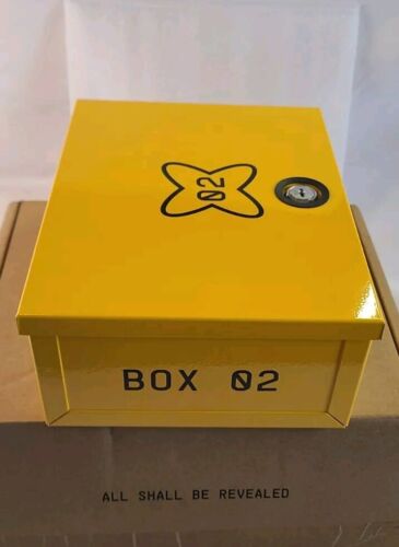 MSCHF Key Box 2 NEW! Yellow Box #2 SHIPS FAST 2024 Holds Key #3 Inside!