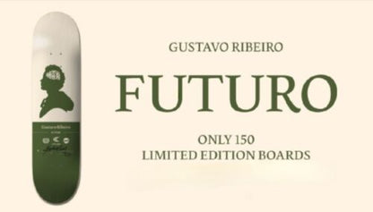 Gustavo Ribeiro FUTURO Autographed Skateboard Deck 2024 Olympics LIMITED TO 150!