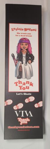 SIGNED Leticia Bufoni x Bride Of Chucky Deck Thank You Halloween Collectors Box!