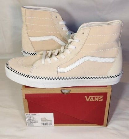 Vans Sk8-Hi | Mens Size 11.5 | Checkerboard Turtledove Tapered NEW In Box