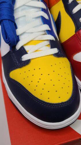 Nike Dunk Low CO.JP What The Dunk | Mens Size 12.5 | Navy Red Grey Orange P. Rod