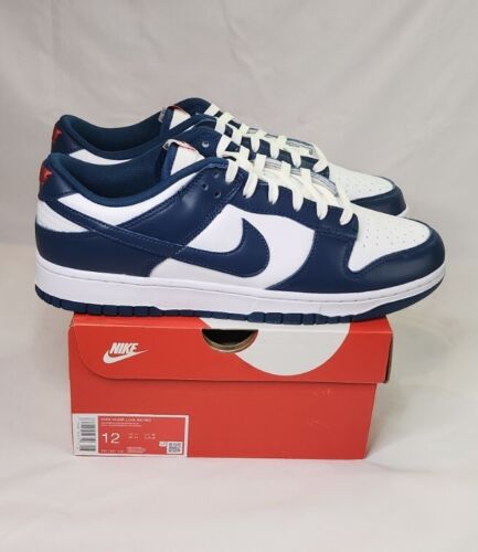 Nike Dunk Low Retro Valerian Blue | Mens Size 12 | NEW Blue Red White SHIPS FAST