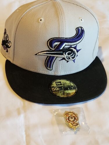 DBZ x New Era Reading Fightin Phils 7 1/4 Fitted Hat + Dragon Ball Z FREIZA Pin