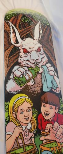 Strangelove Ether Bunny Deck Todd Bratrud Blue Stain Easter Killer Bunny 8.750"