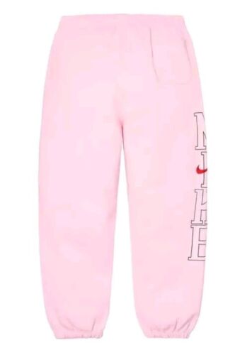 Supreme x Nike Sweatpants Light Pink | Size LARGE | NWT Nigo Jordan Streetwear