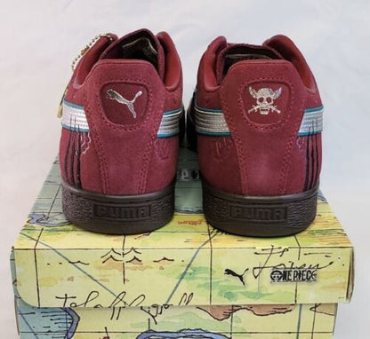 Puma x One Piece Suede 'SHANKS' | MENS SIZE 11.5 | Anime Manga Team Red NEW