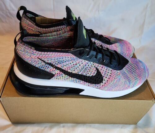 Nike Air Max FlyKnit Racer Multicolor Running Sneaker Mens Size 12 Retail $160