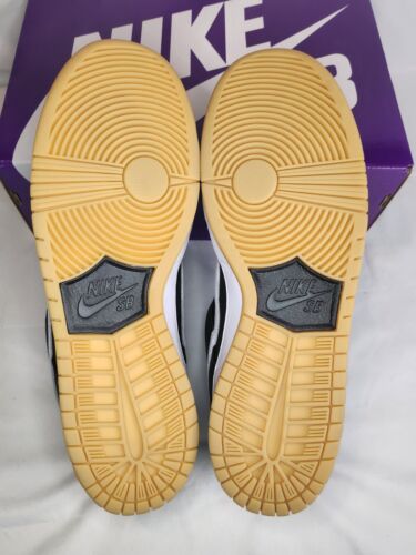 Nike SB Dunk Low Pro | Mens Size 12 | Black Gum Pack NeW!! Black White Noir Gum