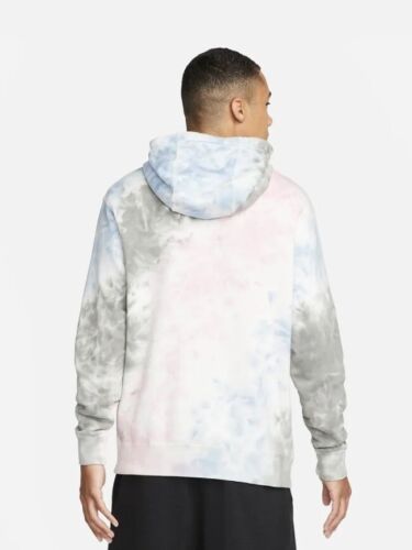 Mens Womens Nike Be True Tie Dye Fleece Hoodie Size MEDIUM Unisex BRAND NEW