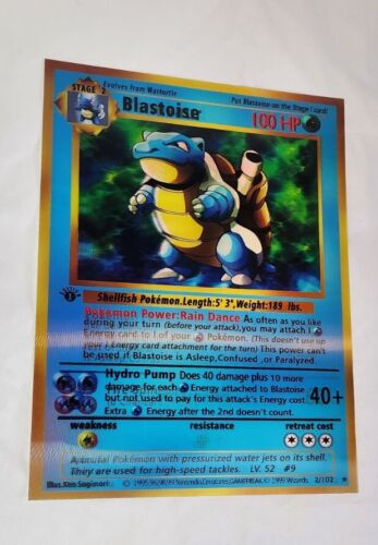 Pokemon Lenticular 3D Poster | 3 In 1 | Charizard - Blastoise - Venusaur NEW