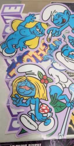 Strangelove 420 Skateboards Sean Cliver Series #20 Decal Stickers INDICA BLEND