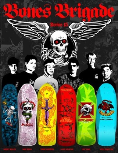 Powell Peralta Bones Brigade Series 15 Mike McGill Skateboard NEW SHIPS FAST