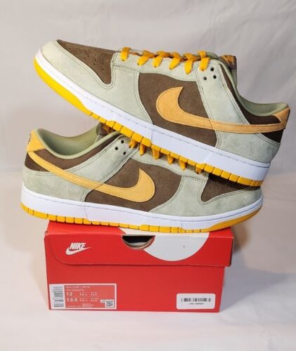 Nike Dunk Low SE | MENS SIZE 12 | Dusty Olive Pro Gold NEW 2021/2023