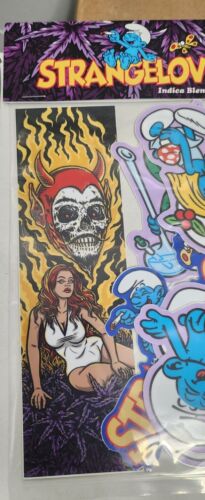 Strangelove 420 Skateboards Sean Cliver Series #20 Decal Stickers INDICA BLEND