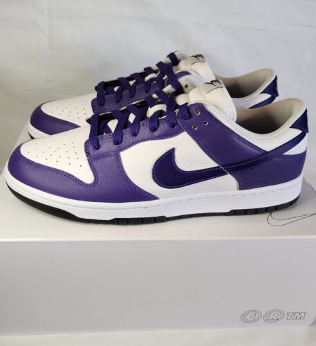 Nike Dunk Low By You Court Purple | Mens Size 12 | Nike ID White Black Blueberry