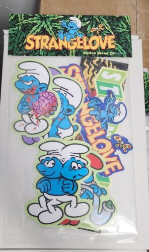 Strangelove 420 Skateboards Sean Cliver Series #20 Decal Stickers SATIVA BLEND