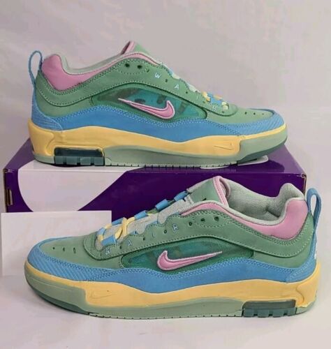 Nike SB Air Max Ishod Wair x Verdy Visty | Mens Sz 10.5 | Blue Gaze Arctic Pink