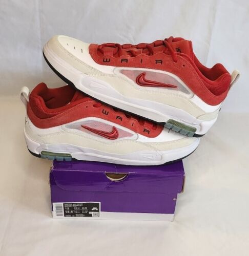 Nike SB Air Max Ishod Wair 2 | Mens Size 12 | Summit White Cream Varsity Red