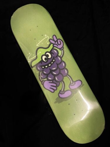 Goofy Grape FLOCKED Sean Cliver Strangelove Skateboard Deck Todd Bratrud RaRe