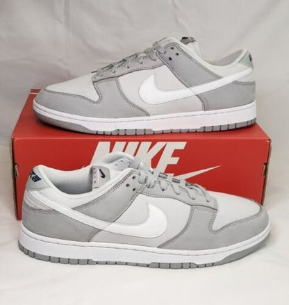 Nike Dunk Low Light Smoke Grey | Mens 12 / Womens Sz 13.5 | LX Photon Dust White