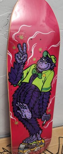 Strangelove Grape Ape HOT PINK Skateboard Deck Todd Bratrud Sean Cliver 9.75 NEW