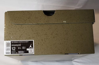 Air Jordan 4 Retro SE Craft Medium Olive Pale Vanilla | Mens Size 12 | NWB 🔥