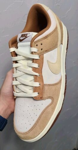 Nike Dunk Low Retro PRM | MENS SIZE 12.5 | Medium Curry Fossil Sail Suede Rabbit