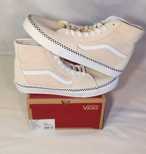 Vans Sk8-Hi | Mens Size 11.5 | Checkerboard Turtledove Tapered NEW In Box
