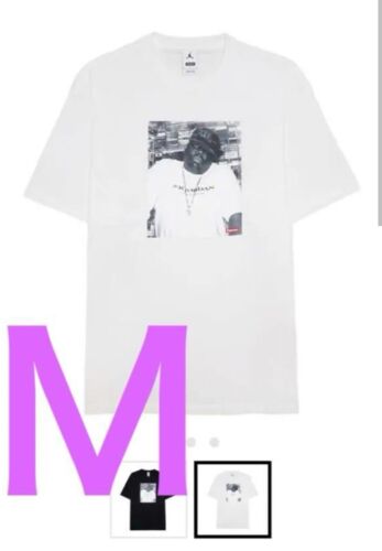 Supreme x Jordan Biggie Tee | Size MEDIUM | White Notorious B.I.G x Nike Shirt