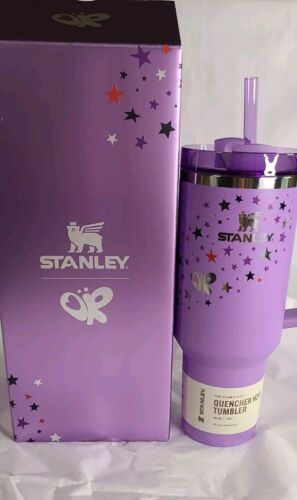 Stanley X Olivia Rodrigo Tumbler NEW!!! Purple 40 Oz Cup With Handle Hot Or Cold