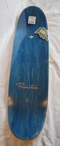 RaRe Primitive Franky Villani Gold Foil Embossed Bat Skateboard Deck New Sealed