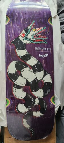 Welcome x Beetlejuice Sandworm And Movie Poster Top Deck 10.5' - BRAND NEW