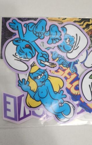 Strangelove 420 Skateboards Sean Cliver Series #20 Decal Stickers INDICA BLEND