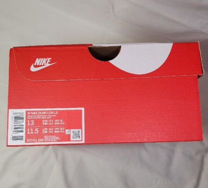W Nike Dunk Low LX Gold Suede Mens Size 11.5 /Womens 13 Extended Size A+ QUALITY