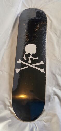 Mastermind World x END Black Skull Limited Edition Skateboard Deck Black & White