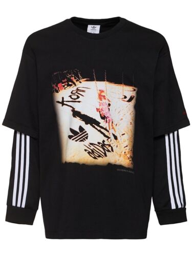 Adidas x Korn Long Sleeve Graphic Shirt | Size SMALL | 30th Anniversary NWT