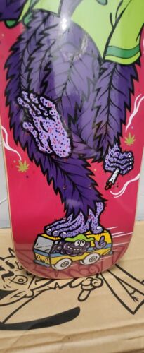 Strangelove Grape Ape HOT PINK Skateboard Deck Todd Bratrud Sean Cliver 9.75 NEW